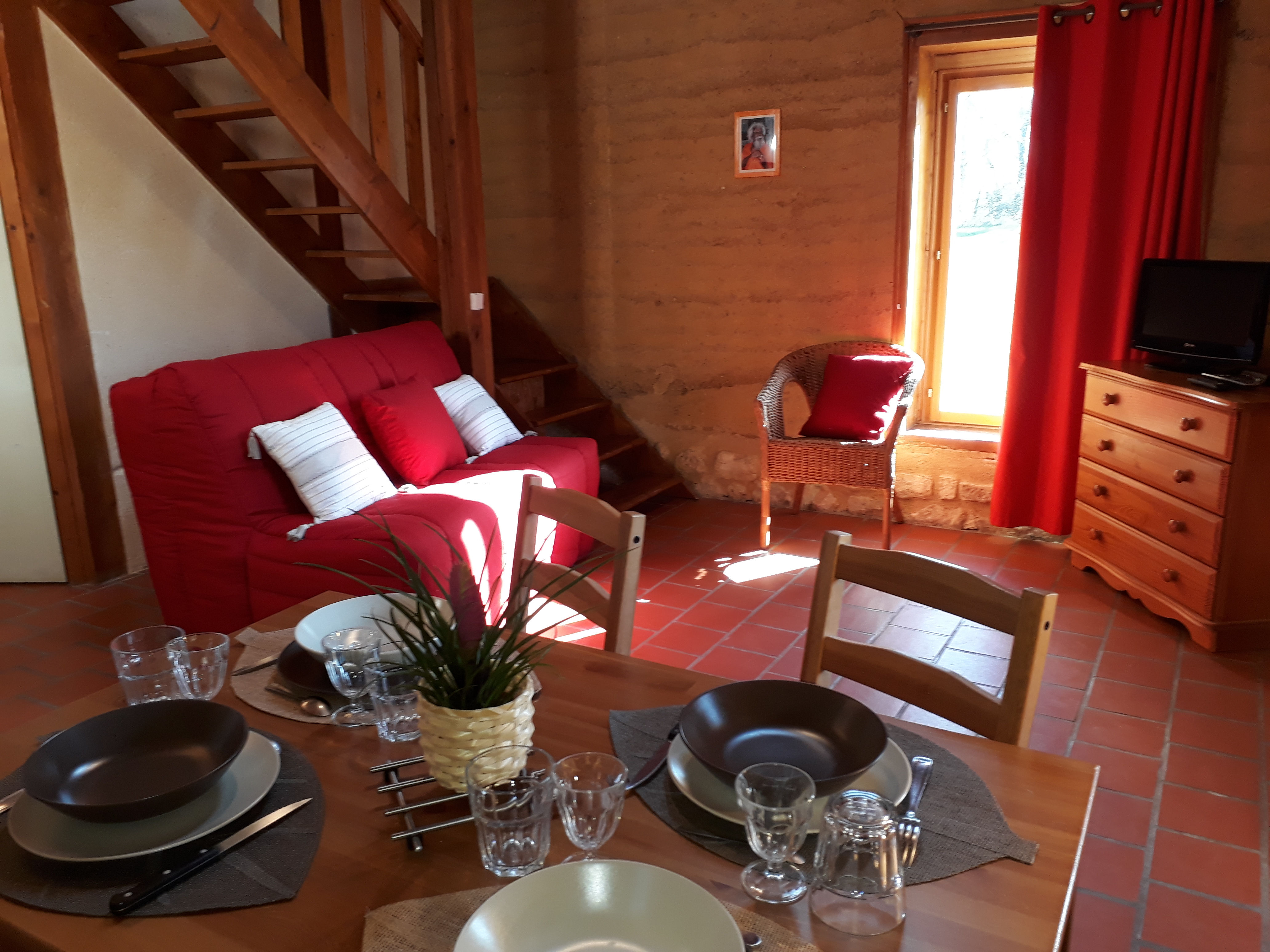 Gîte Asie de la Ferme en Terre