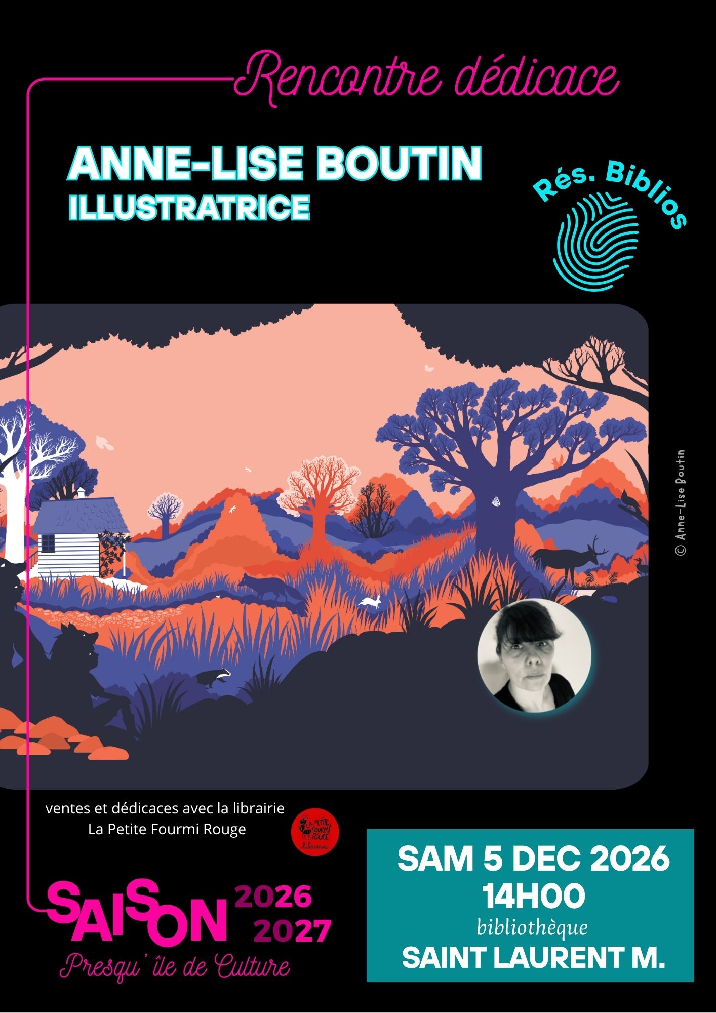 Rencontre dédicace avec Anne-Lise Boutin, illustratrice