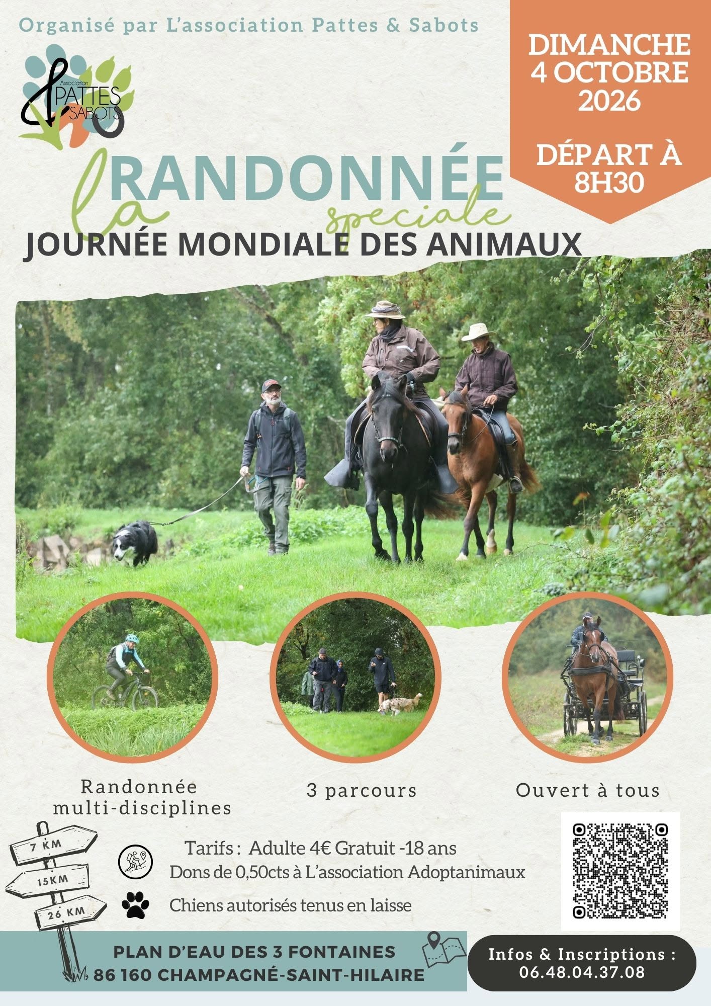 Randonnée Journée Mondiale des Animaux