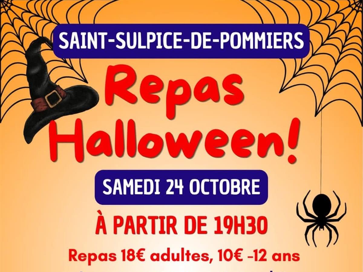 Affiche ou photo : Repas Halloween