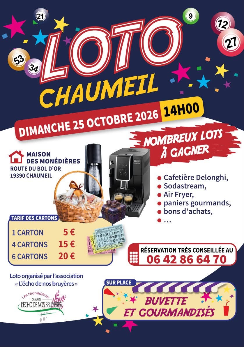 Loto à Chaumeil