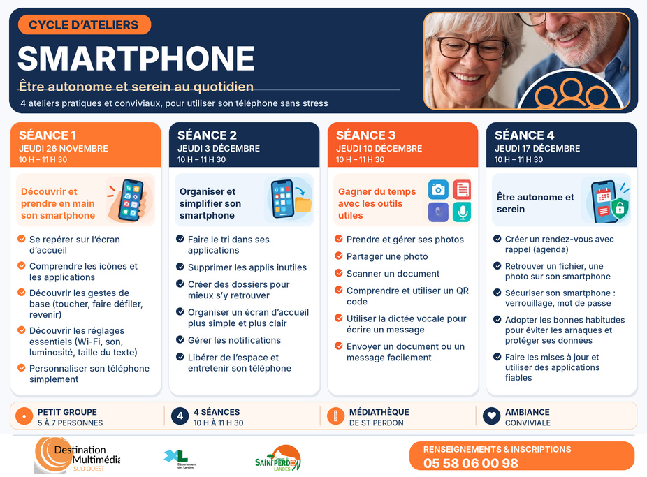 Ateliers "smartphone"