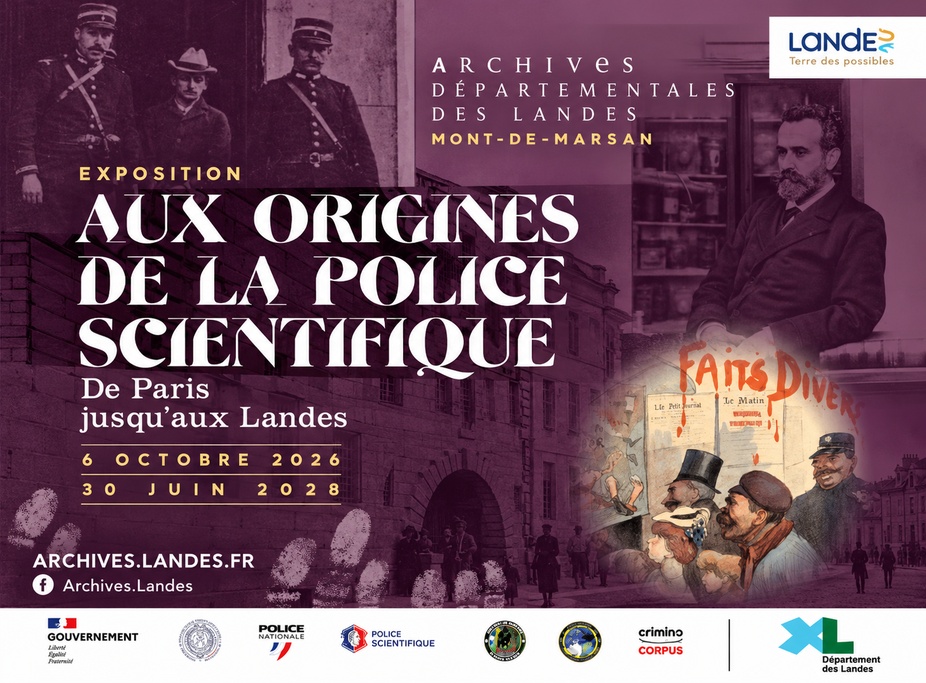 Aux origines de la police scientifique, de Paris jusqu'aux Landes