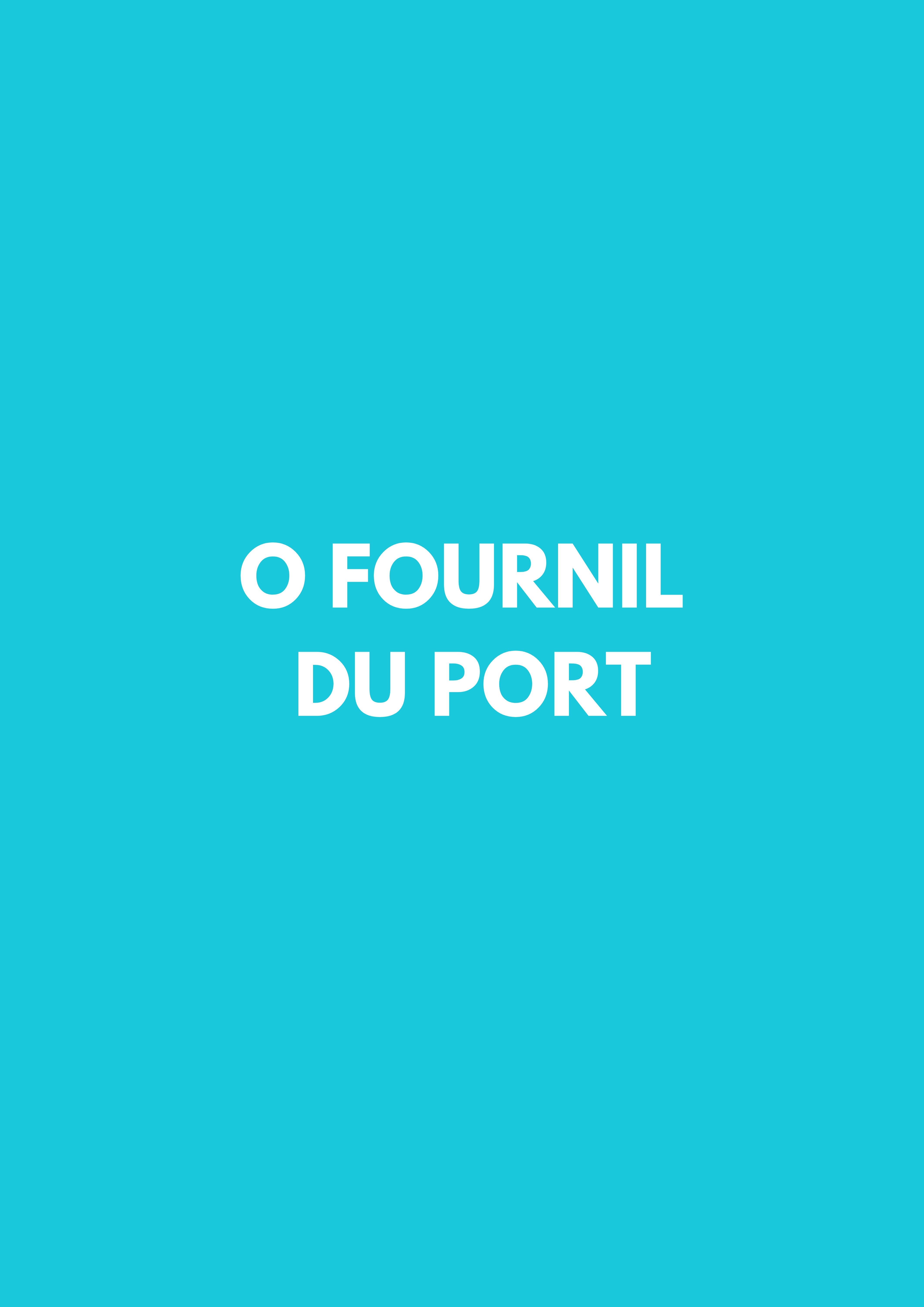 Ô fournil du port