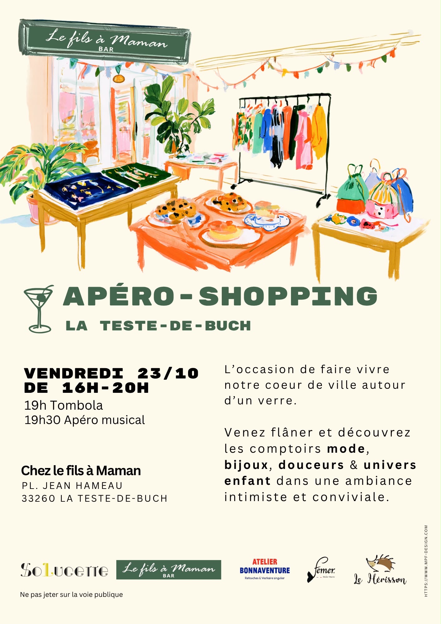 Apéro-Shopping à La Teste-de-Buch