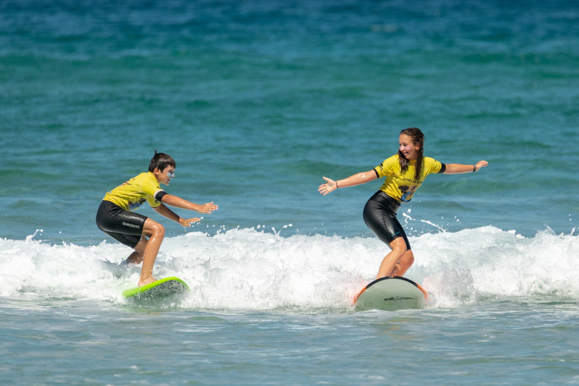 Activité enfants et ados : Initiation au surf  La Garluche
