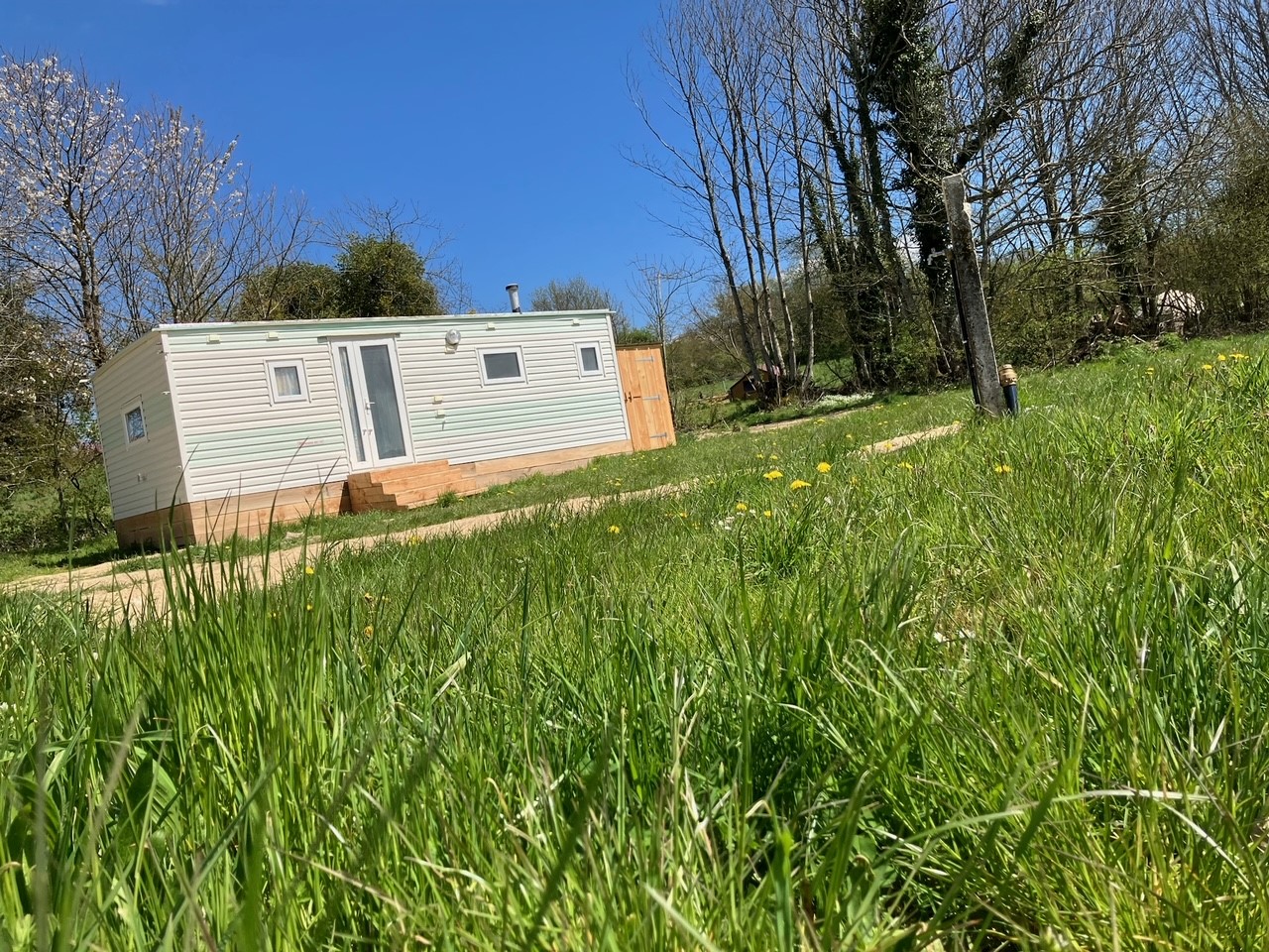 Mobilhome à la Ferme Chantecaille