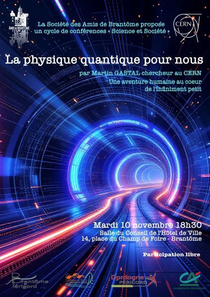 La physique quantique pour nous — Brantôme en Périgord