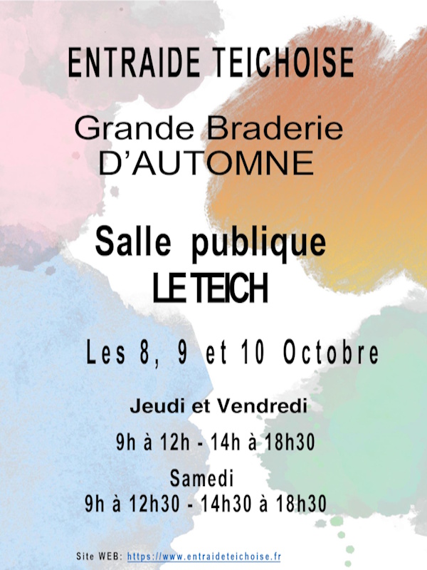 AFFICHE BRADERIE AUTOMNE 2026