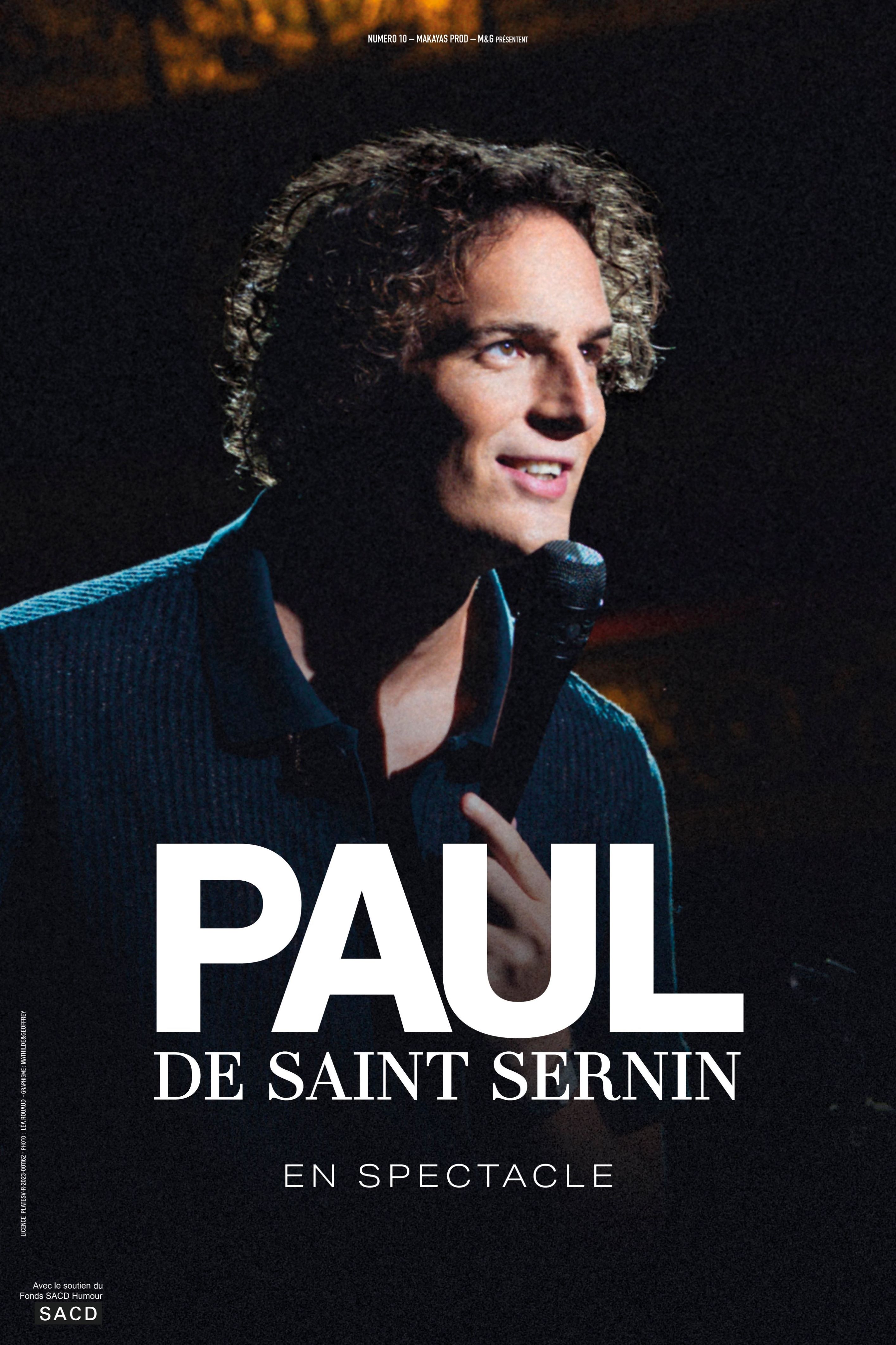 Paul de Saint Sernin - Nouveau Spectacle