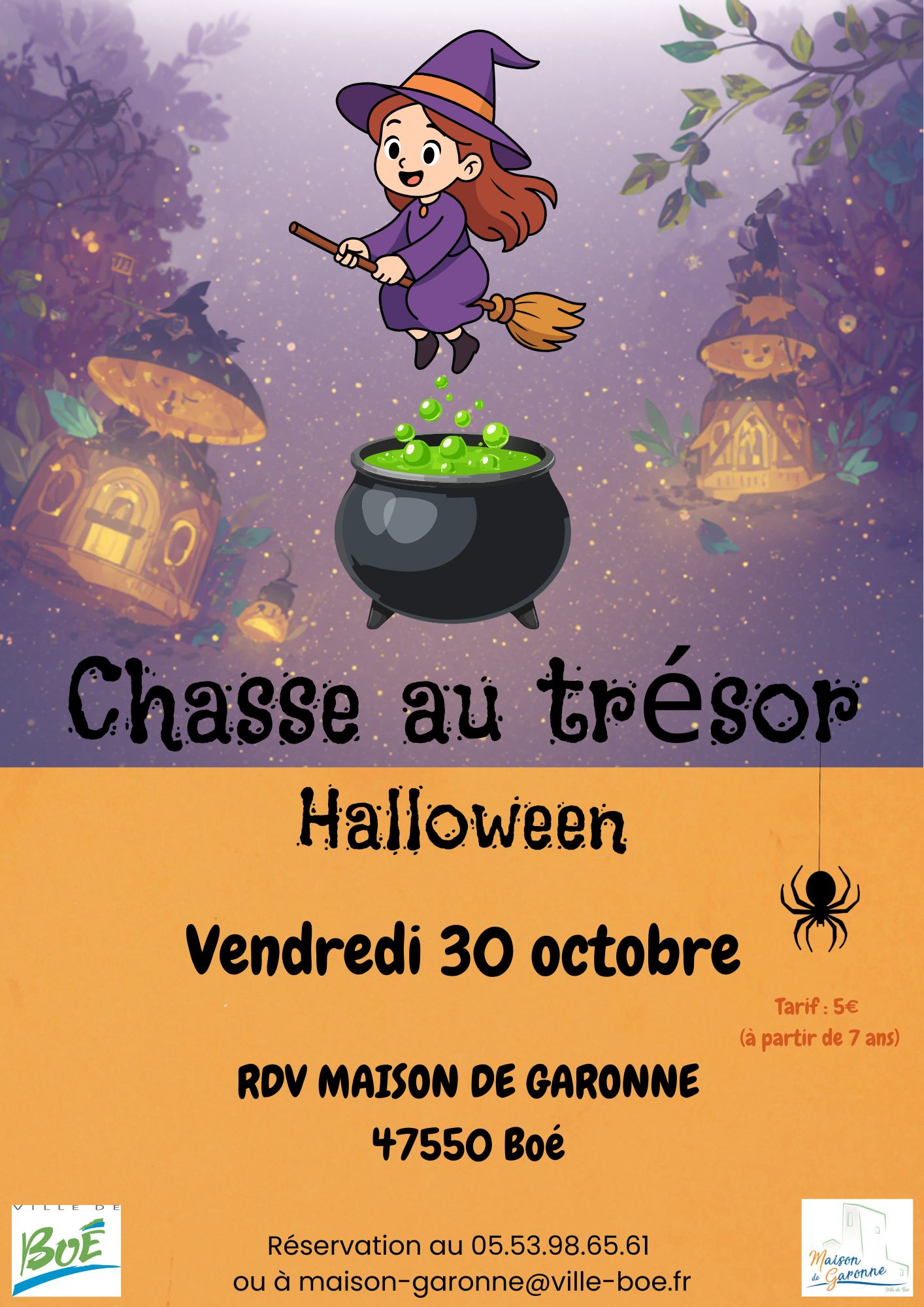 Chasse au trésor d’Halloween - jeune public