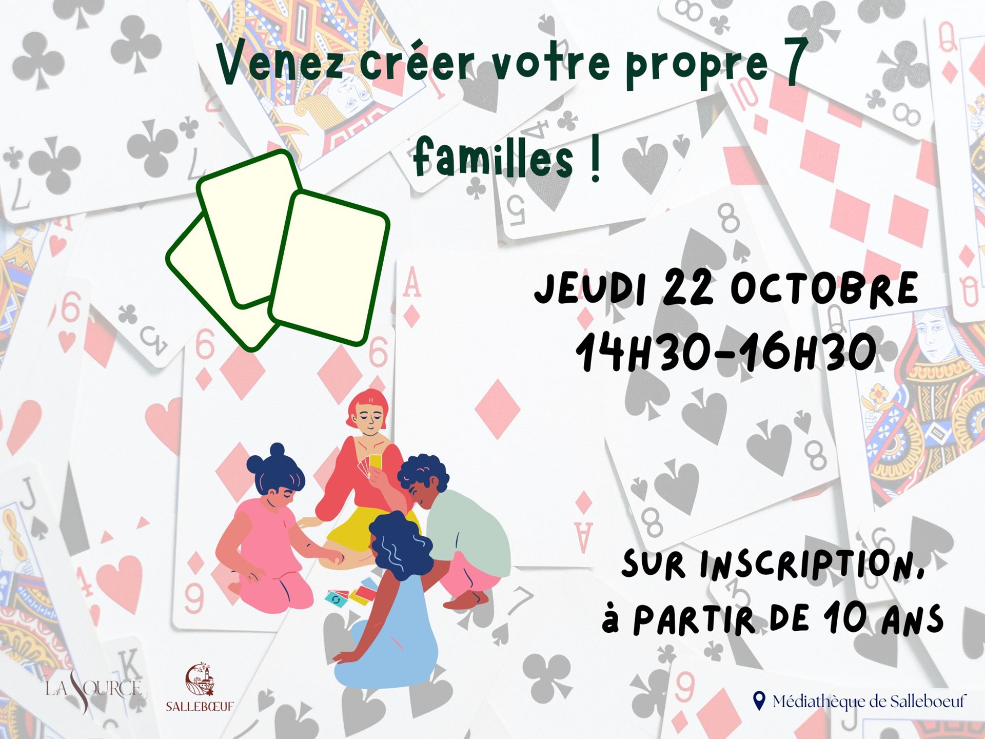 Création d'un jeu de 7 familles