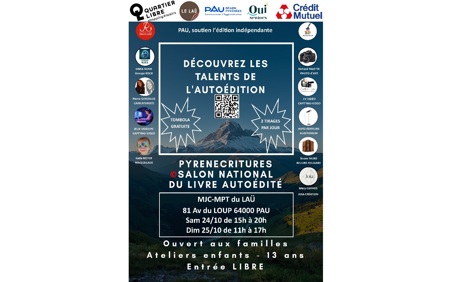 Salon du Livre autoédité PYRENECRITURES