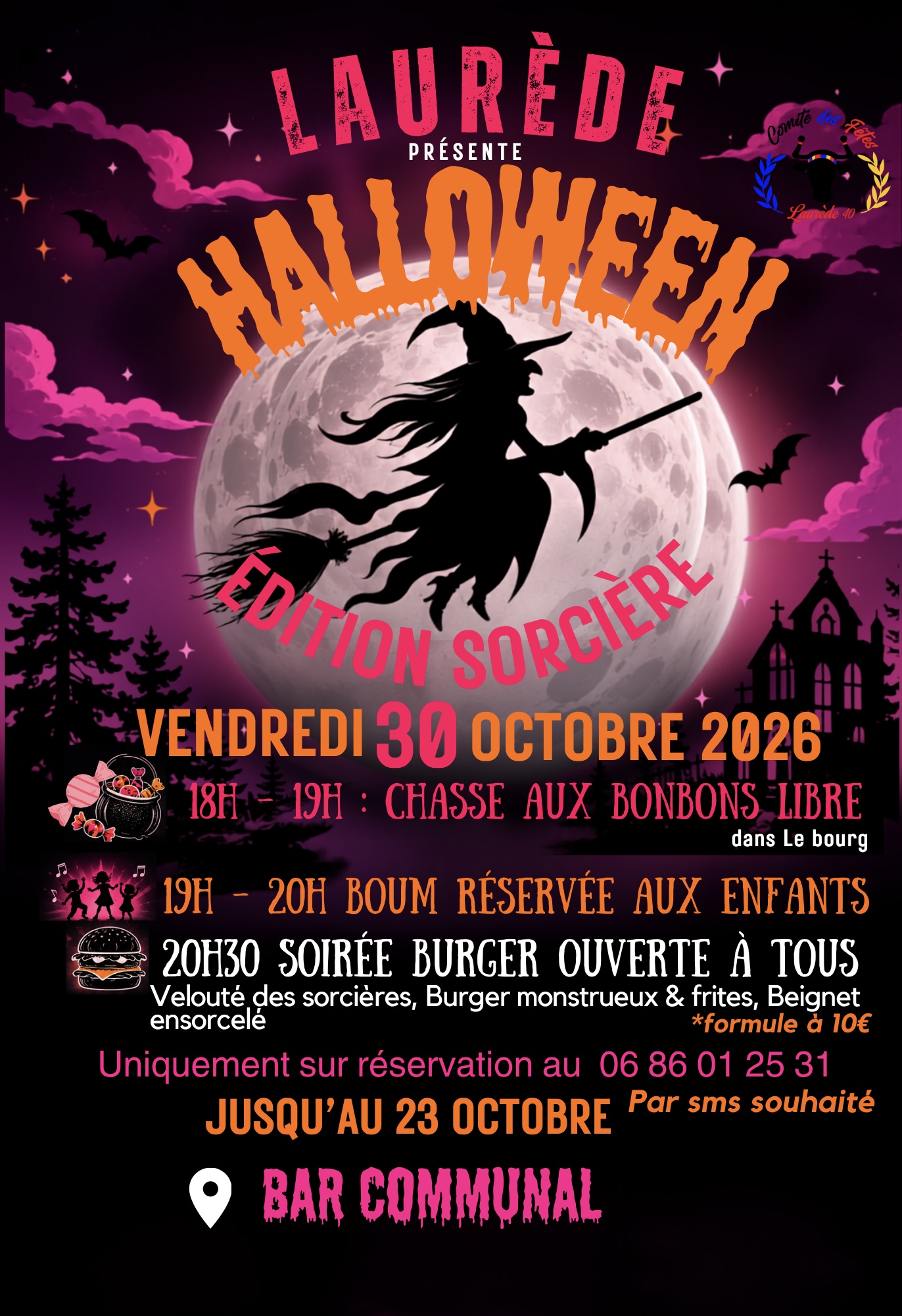 Halloween à Laurède - Édition sorcière