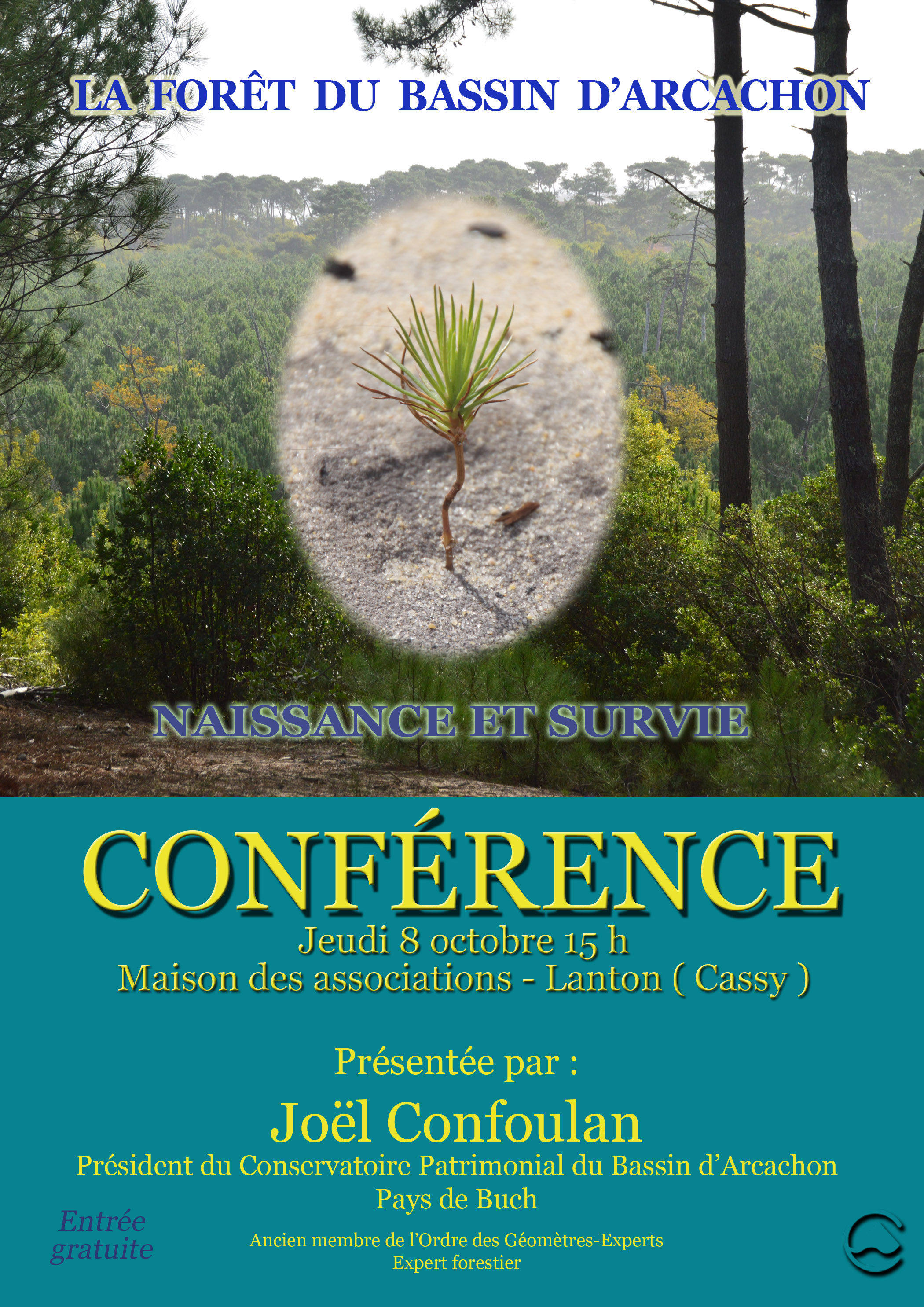 Conférence :La forêt du Bassin d&rsquo; Arcachon