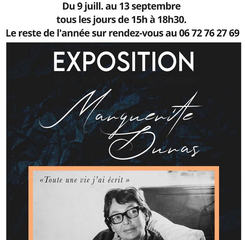 Exposition Marguerite Duras : Toute une vie j'ai écrit, Duras - photo 18
