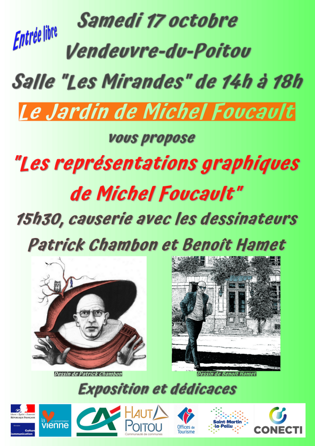 Affiche exposition photos michel foucault