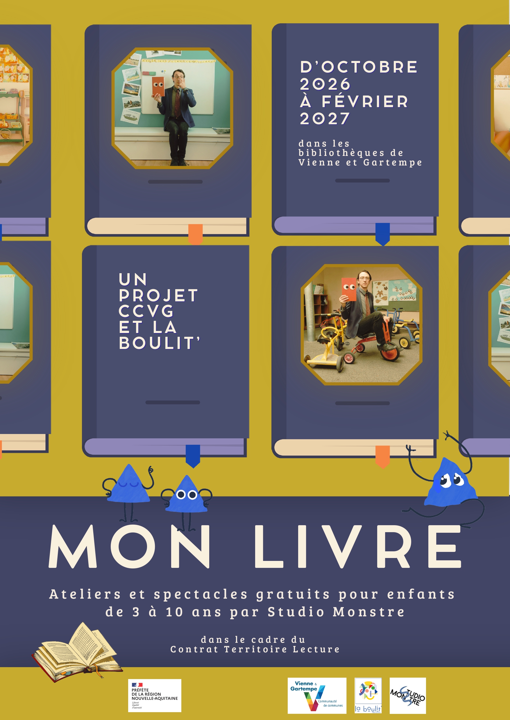Atelier de médiation "Mon livre"