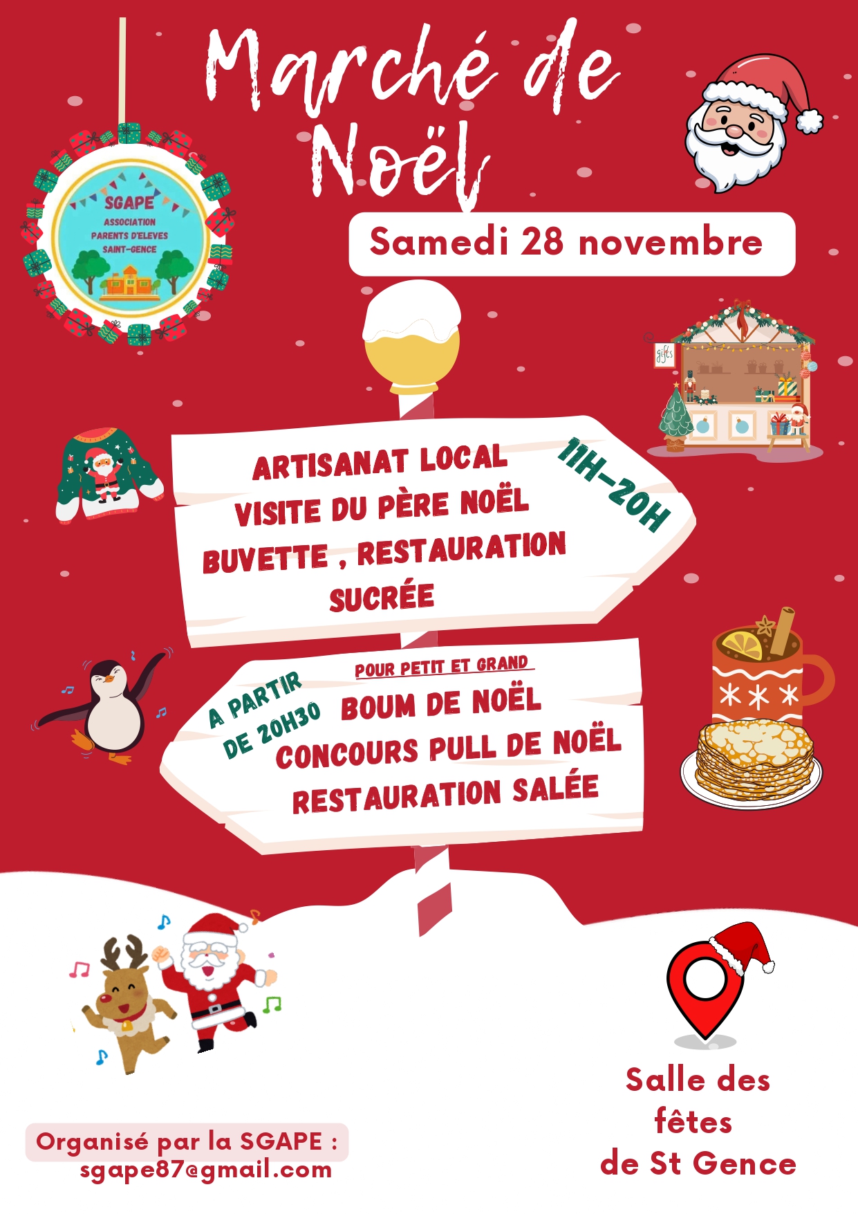 Photo de couverture - Marché de Noël de la sgape