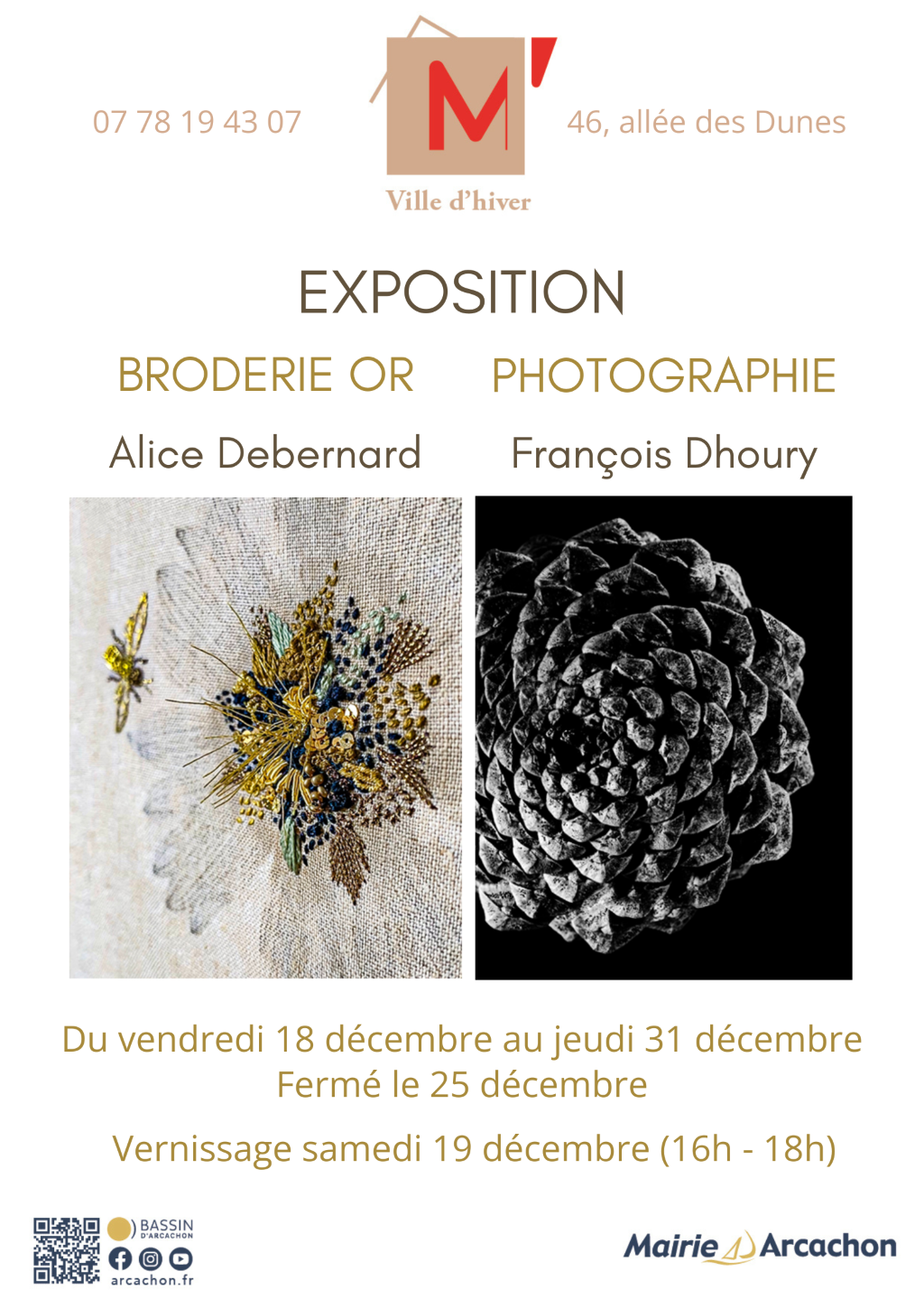 Exposition par François Dhoury et Alice Debernard – M&rsquo; La Ville d&rsquo;Hiver