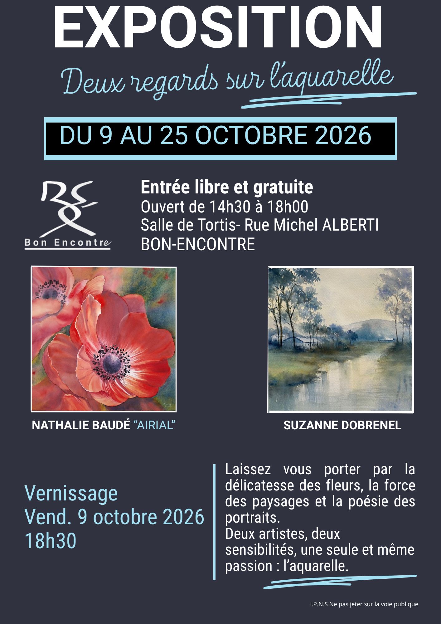 Exposition de peintures