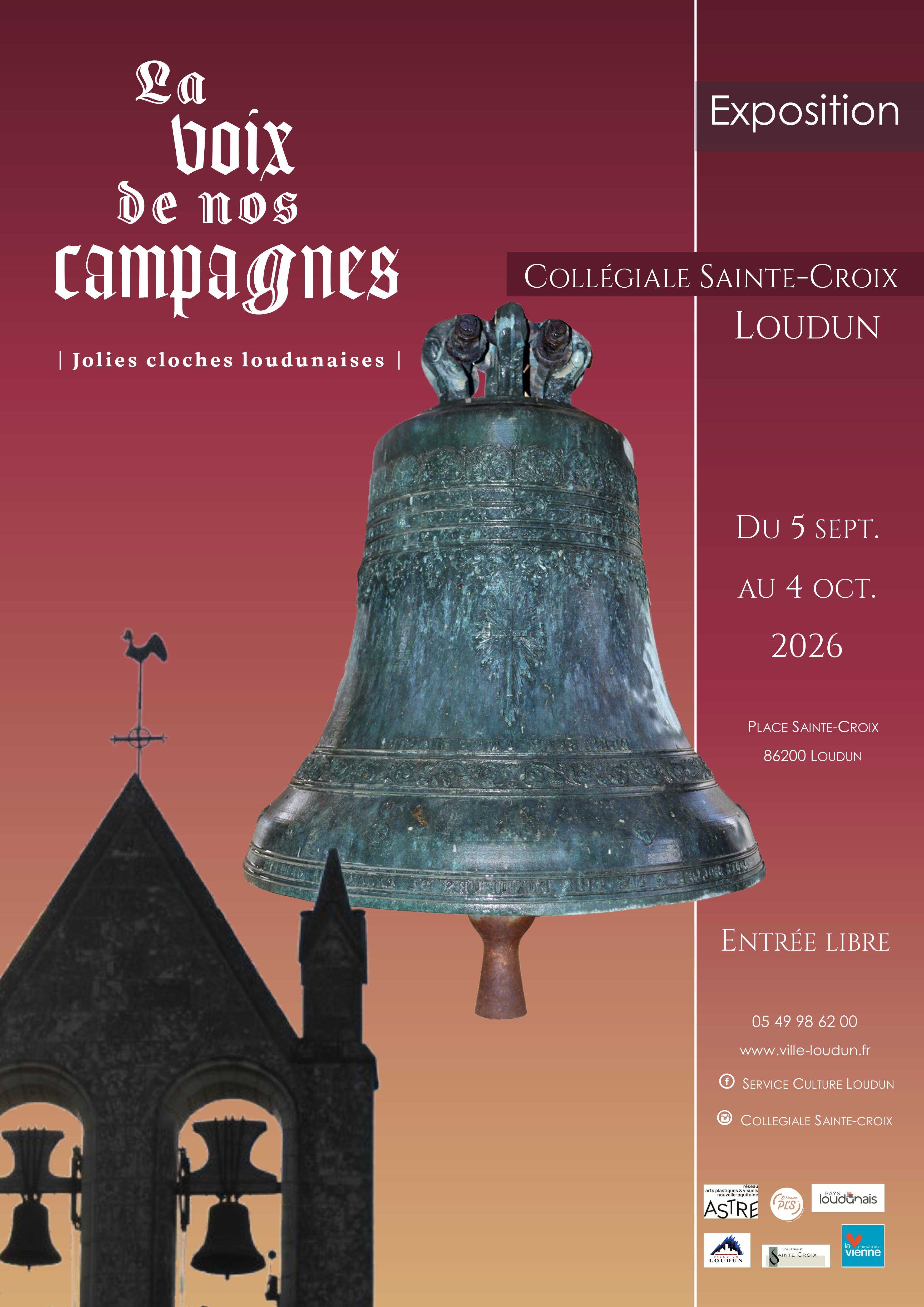 Exposition "La voix de nos campa(g)ne" : les cloches loudunaises