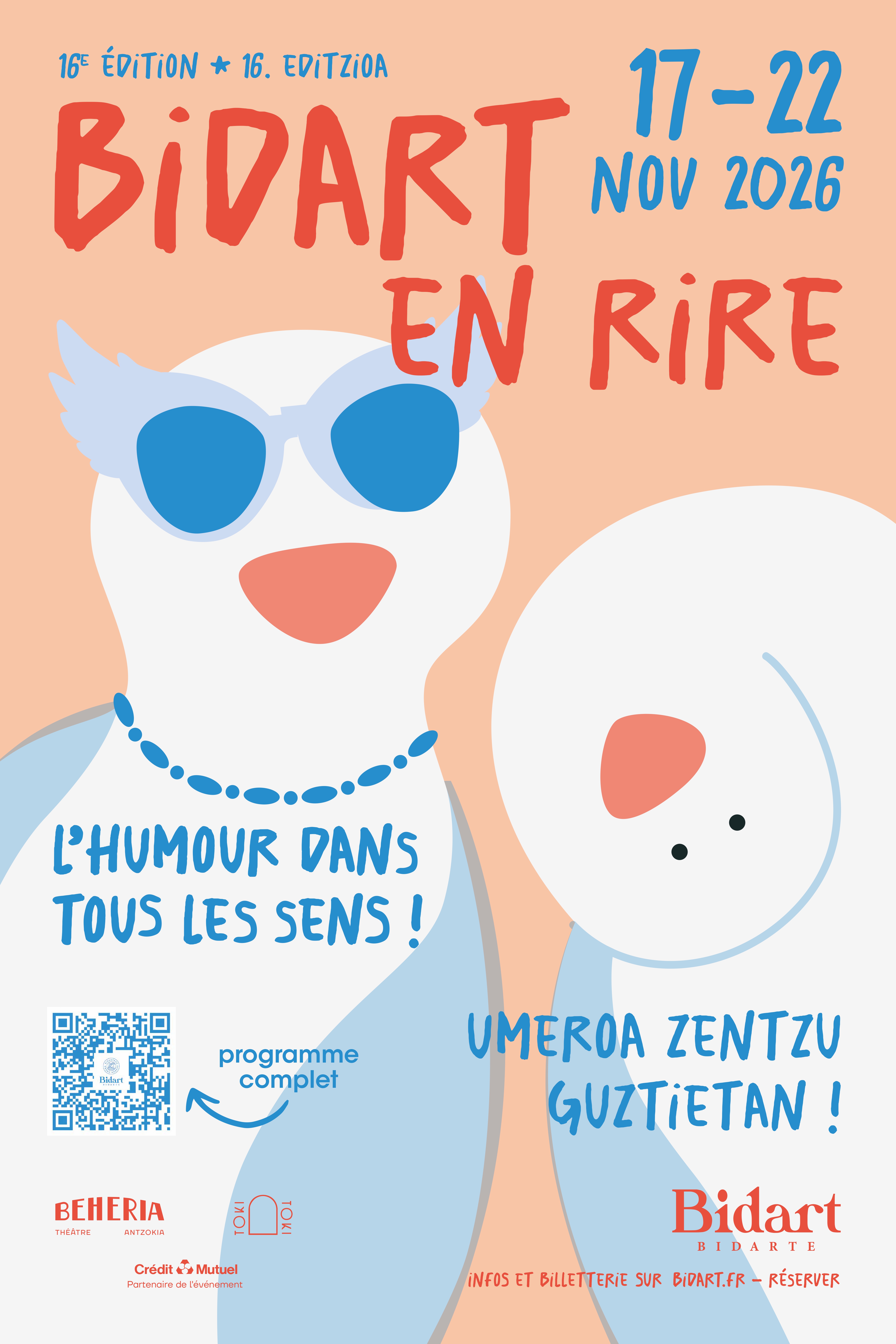 Enchanté.e - Festival Bidart en Rire
