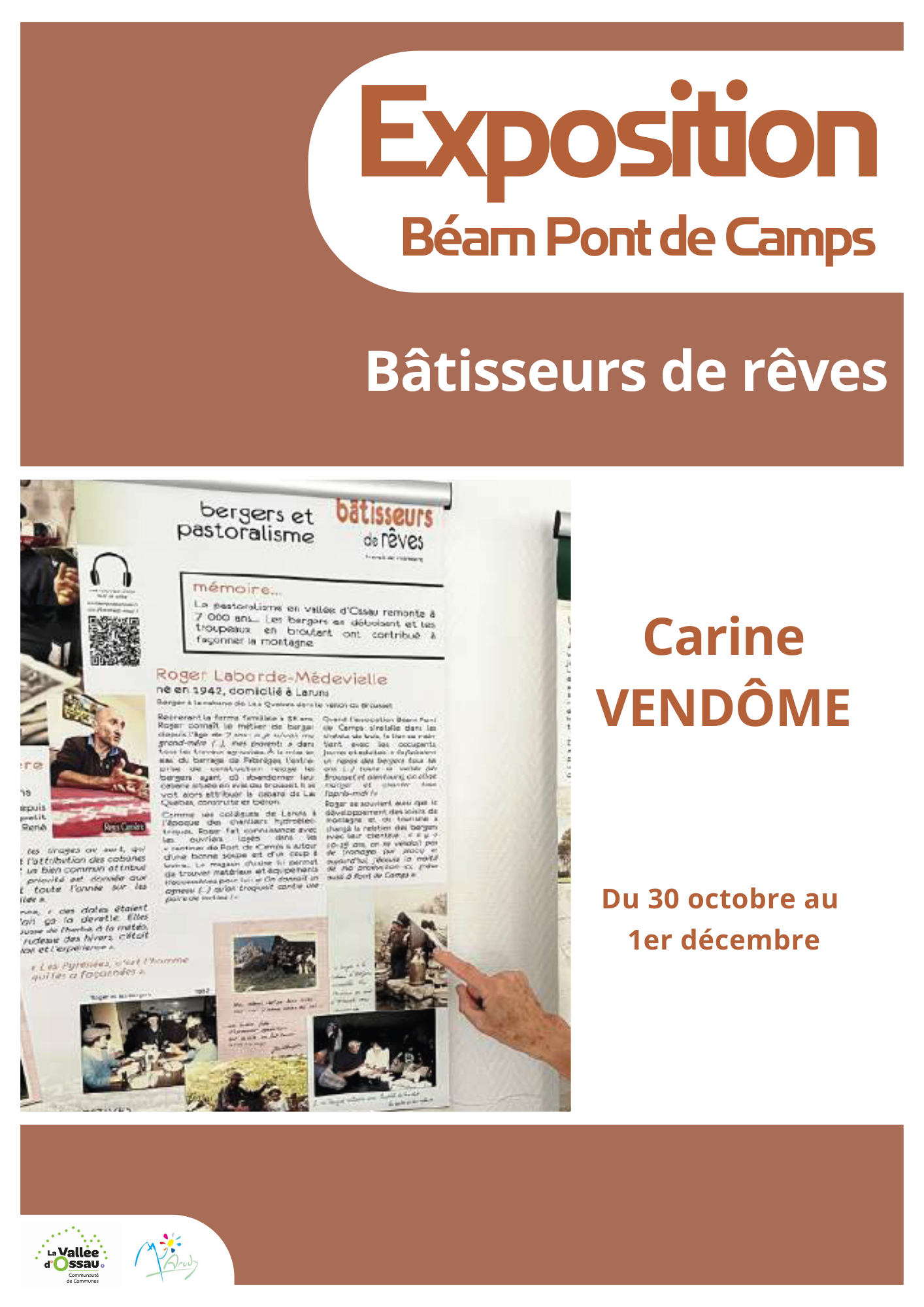 Exposition : Bâtisseurs de rêves - Carine Vendôme