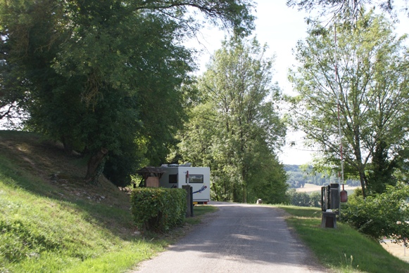 Aire de camping-cars de Duras