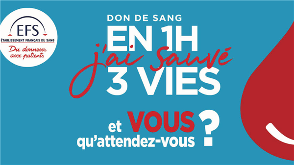 Affiche ou photo : Collecte de Sang - Urgent