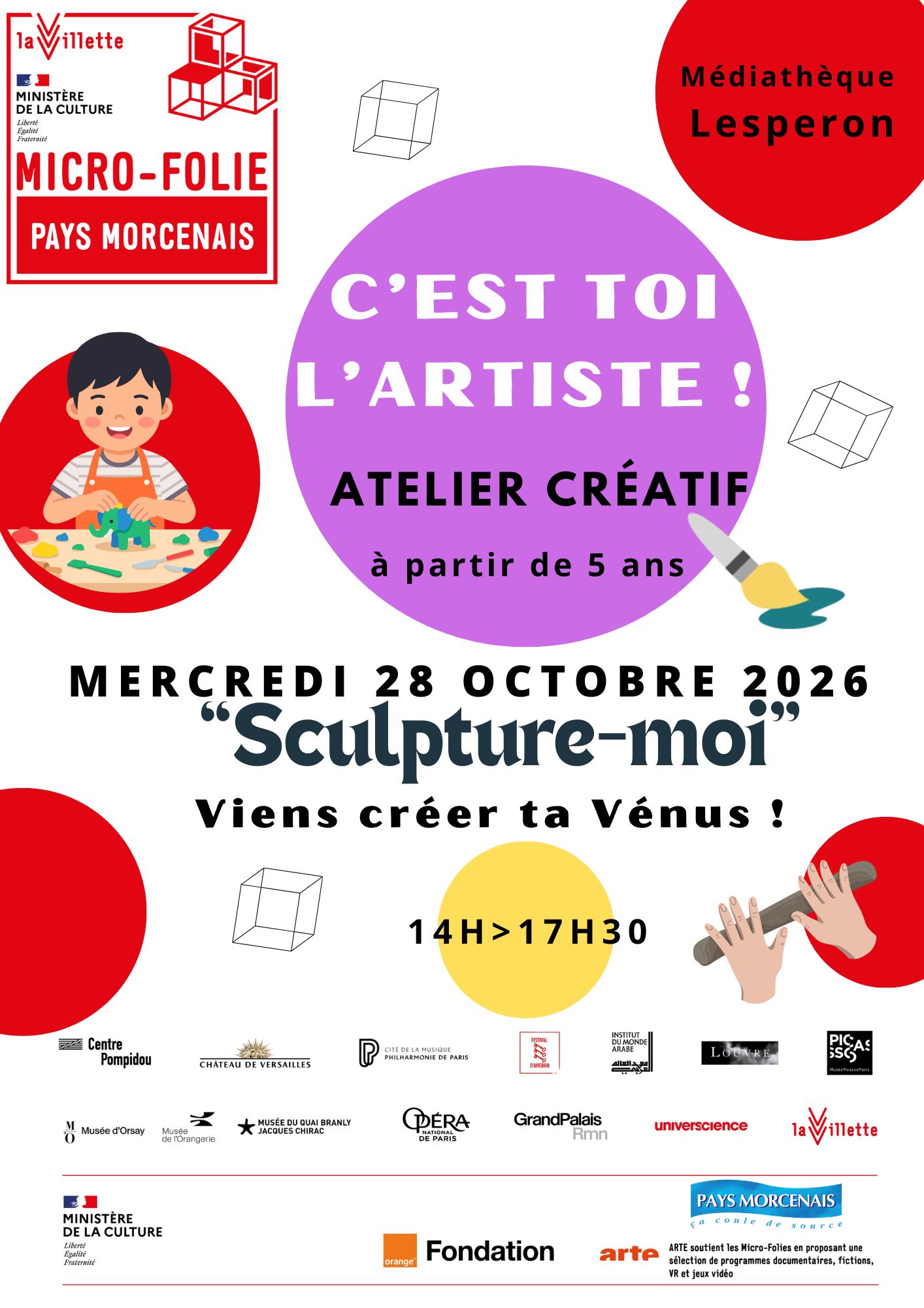 C'est toi l'artiste - Atelier Créatif