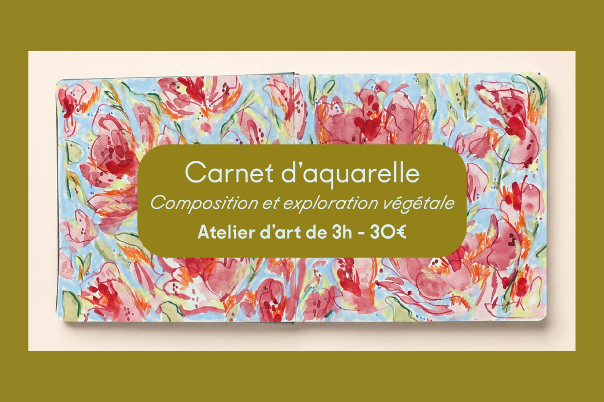 Atelier | Carnet d'aquarelles