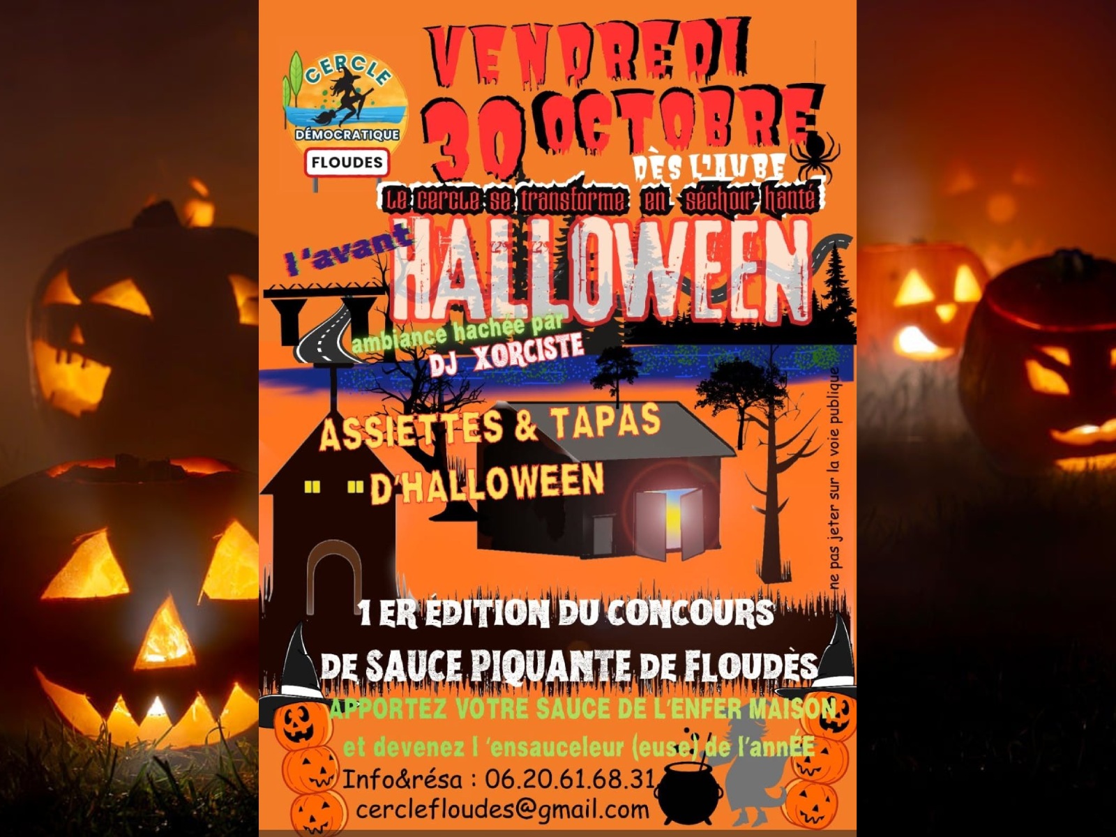 Soirée de l'avant Halloween