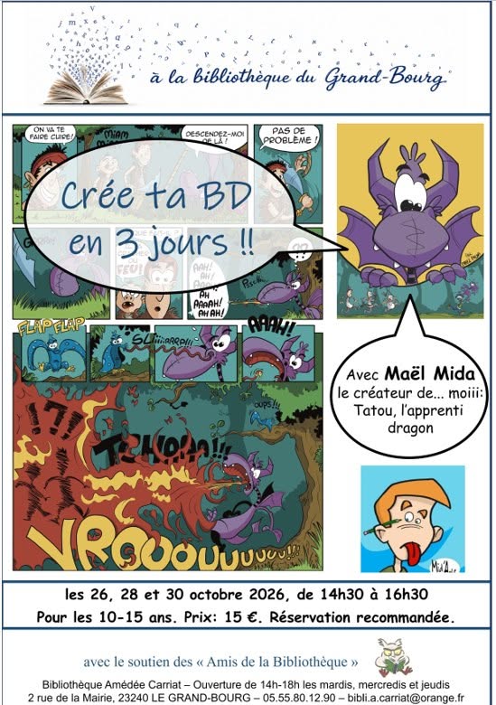 Crée ta BD en 3 jours !!