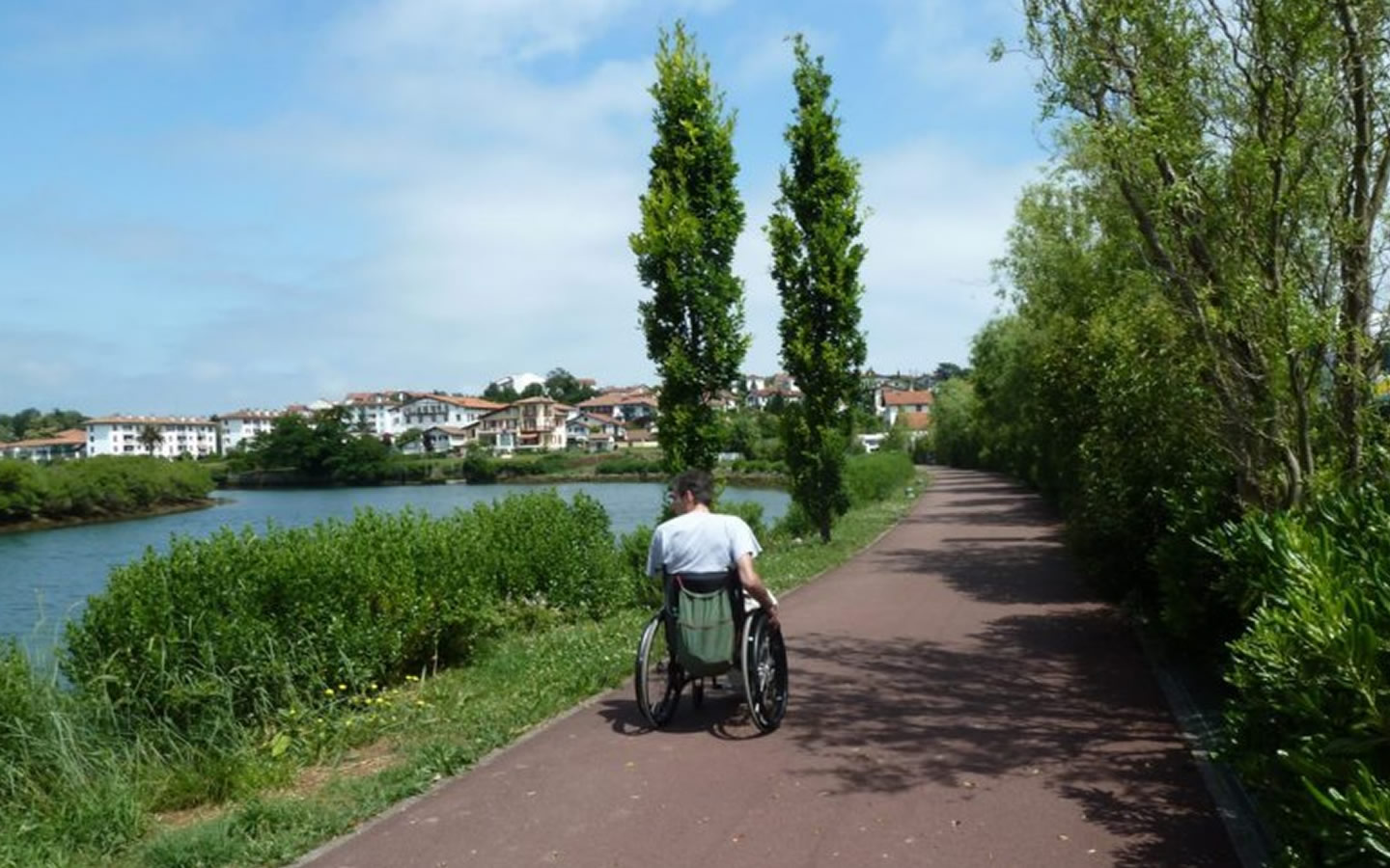 Balades à Roulettes n° 26 l'île des Faisans à Hendaye