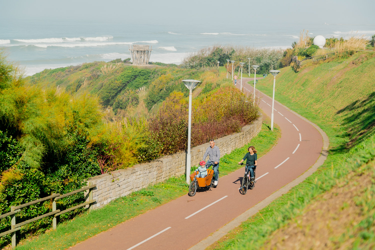 Piste cyclable "Boulevard des Plages"