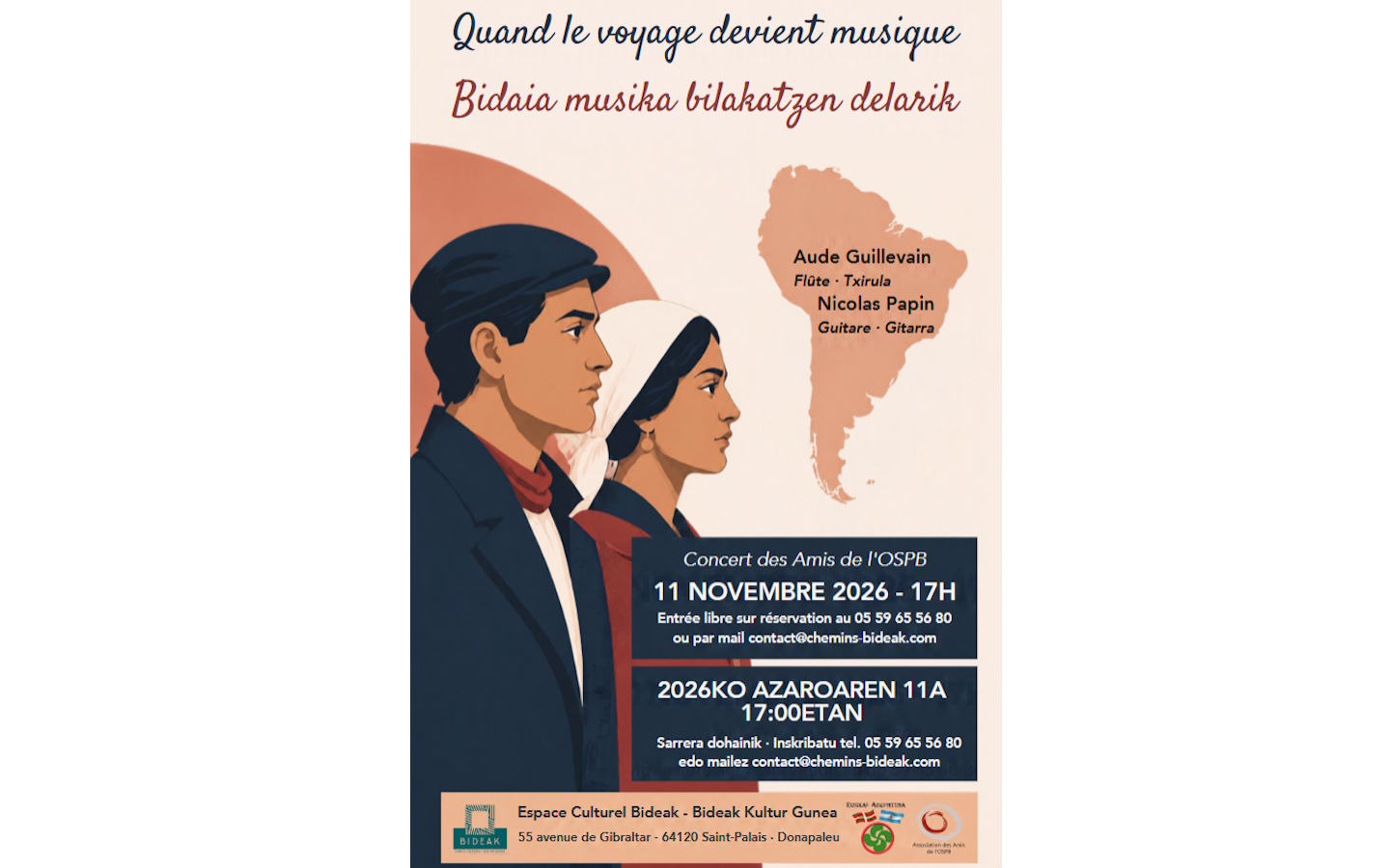 Concert : "Quand le voyage devient musique"