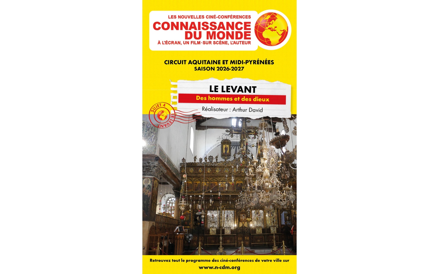 Connaissance du monde - Le Levant : Des Hommes et des Dieux