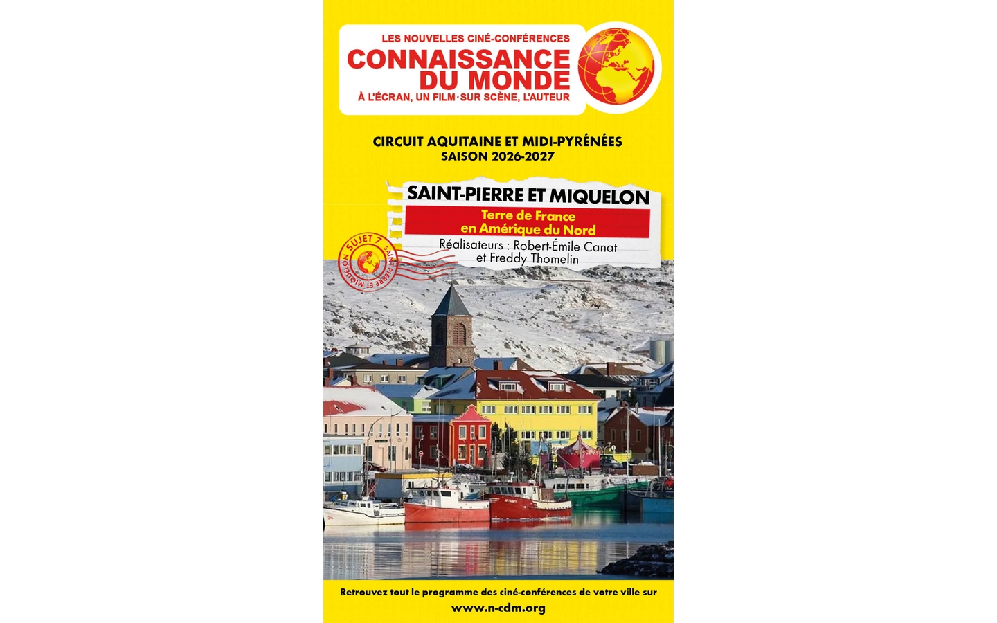Connaissance du monde - Saint-Pierre et Miquelon : Terre de France en Amérique du Nord