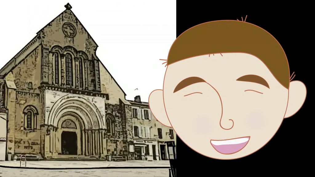 Visite de Saint Sever sur tablette numérique