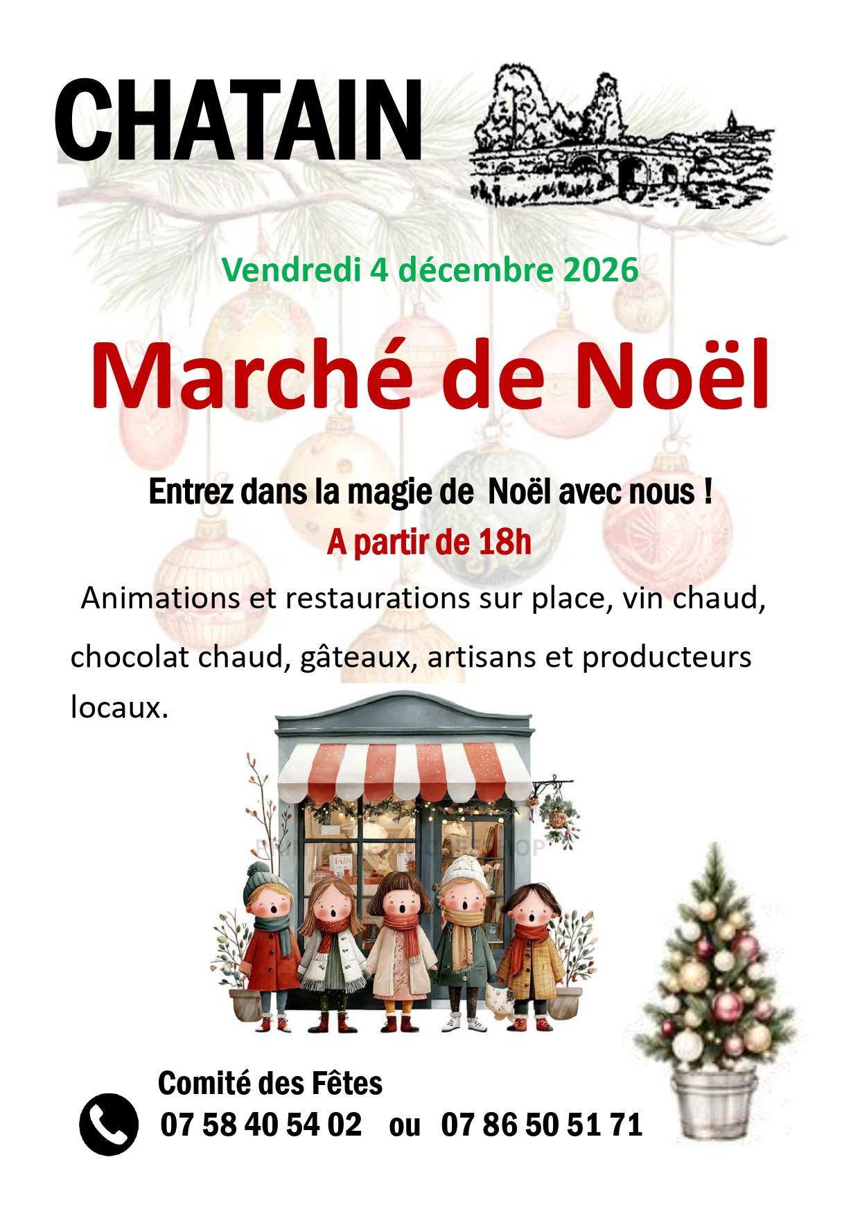 Photo de couverture - Marché de Noël