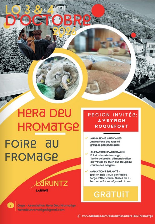 soirée d'ouverture de la Foire au Fromage