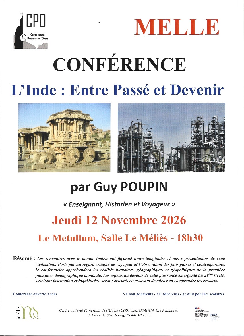 Conférence : "L'Inde entre Passé et Devenir"