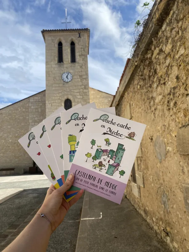 Cache-cache en Médoc à Saumos
