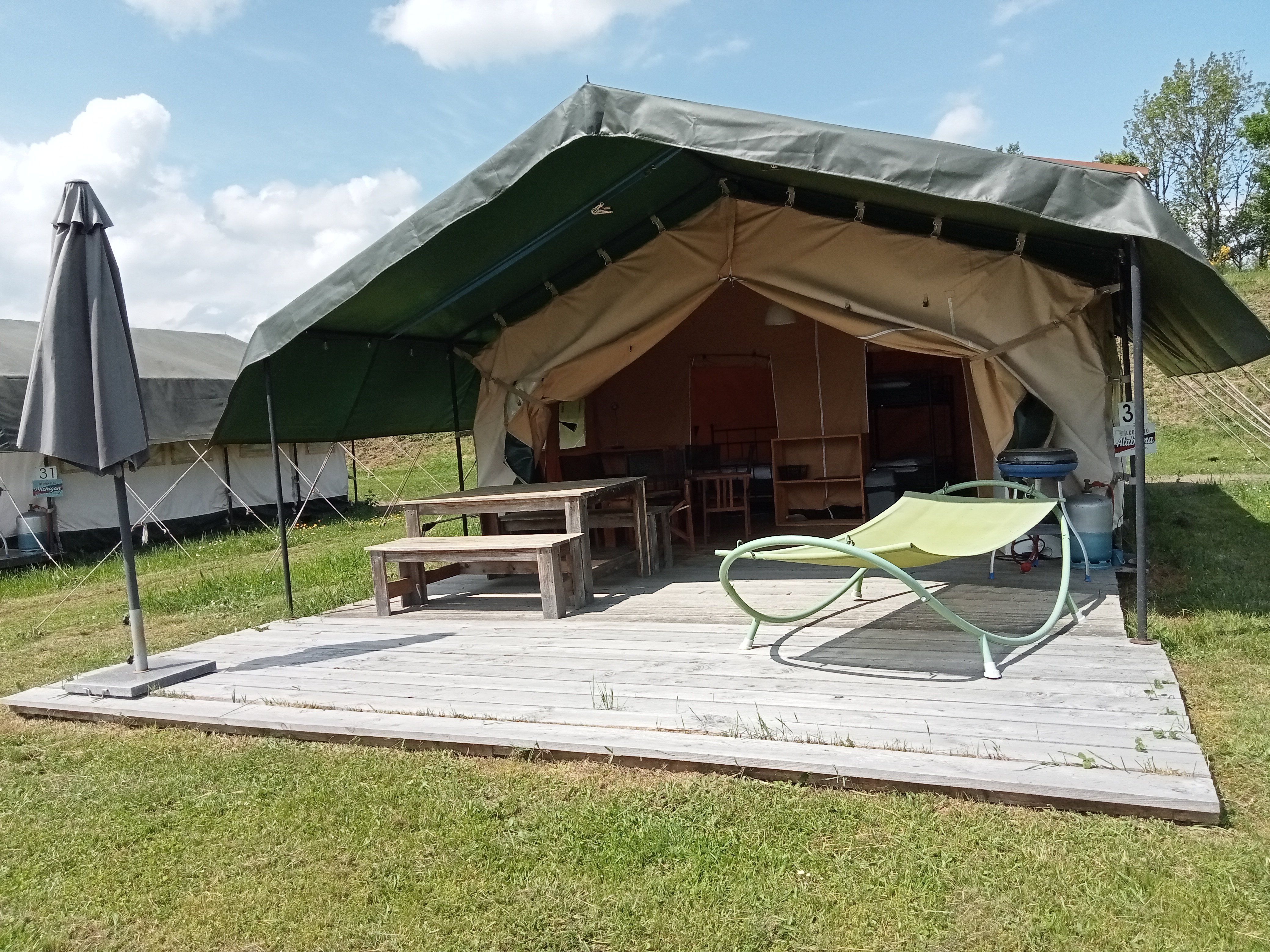 Tente Safari Alabama (Camping La Perle)