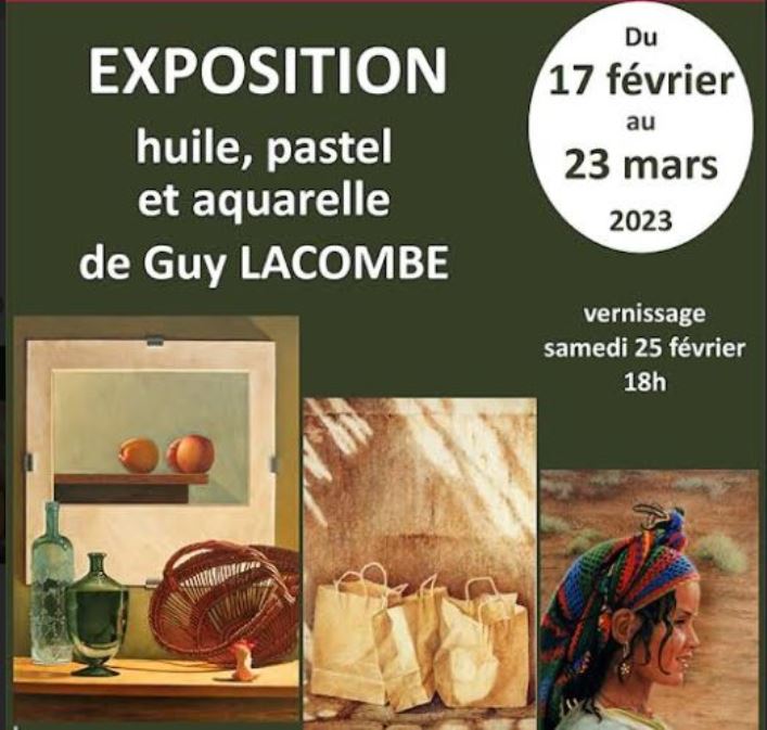 Exposition huile, pastel et aquarelle | Guy Lacombe