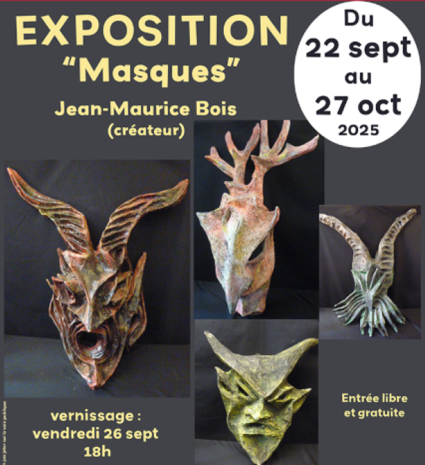 Exposition de masque cornus