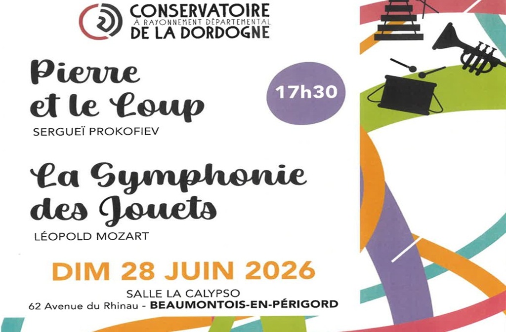 Concert | Pierre et le Loup et La Symphonie des jouets