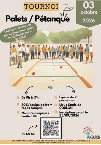 Tournoi de palets et pétanque à Coulon