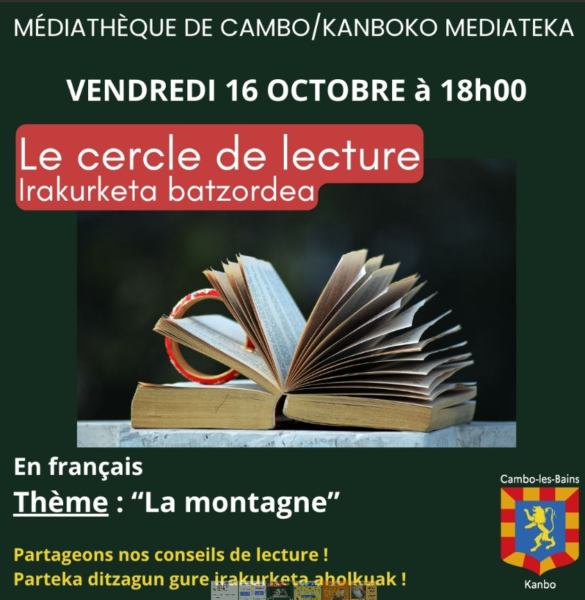 Cercle de lecture sur le thème "La montagne"